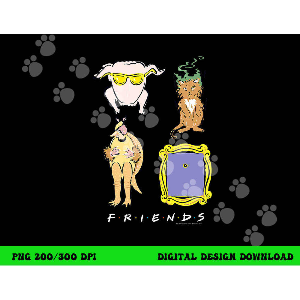 Friends Symbols T Shirt  png, sublimation .jpg