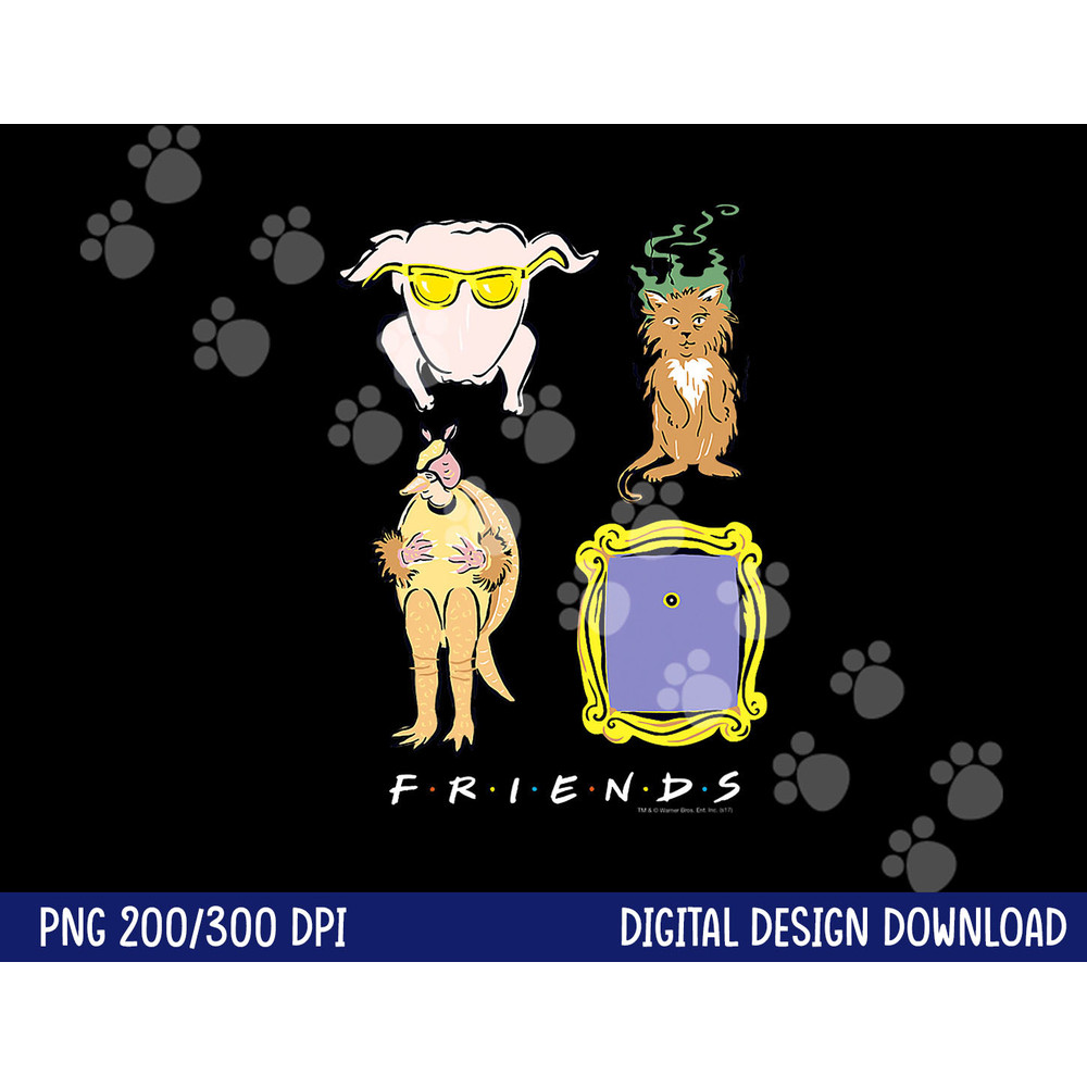 Friends Symbols T Shirt png, sublimation .jpg