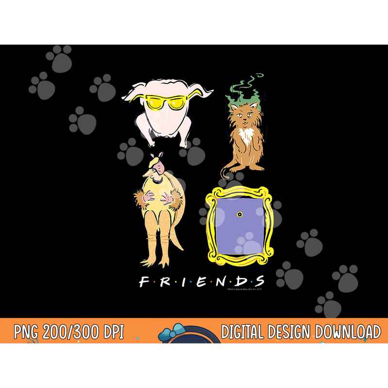 Friends Symbols T Shirt  png, sublimation .jpg