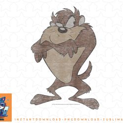 kids looney tunes tasmanian devil simple portrait png, sublimation, digital download