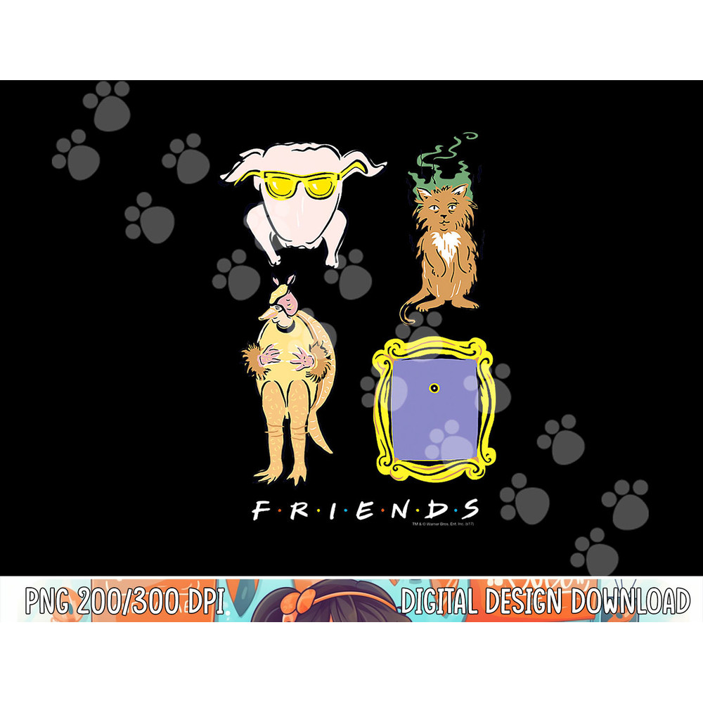 Friends Symbols T Shirt png, sublimation .jpg