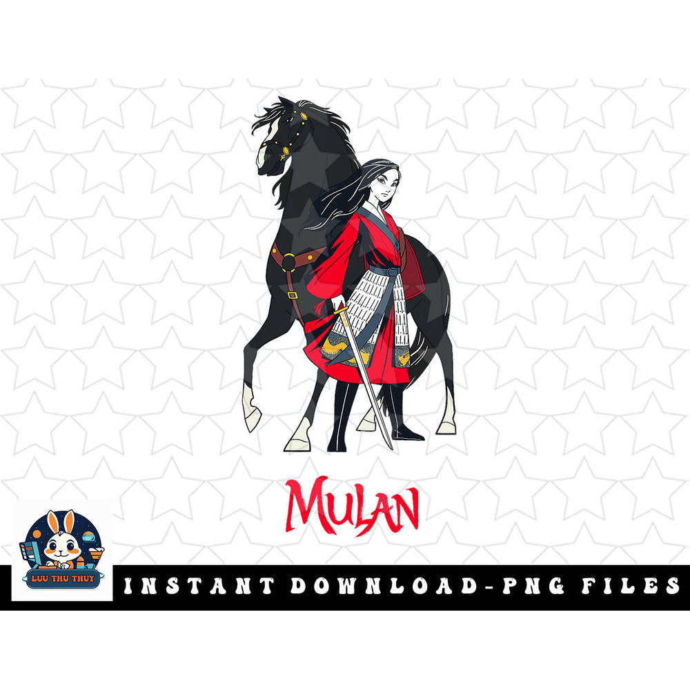 Disney Mulan and Black Wind Live Action Movie png, sublimation, digital download.jpg