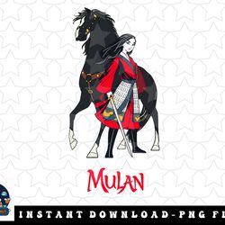 disney mulan and black wind live action movie png, sublimation, digital download