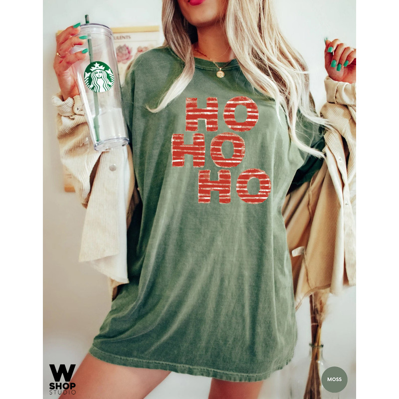 Retro Ho Ho Ho Christmas Shirt, Vintage Christmas Shirt, Vintage HoHoHo Christmas Shirt, Christmas Gift Shirt, Merry Christmas Shirt - 4.jpg