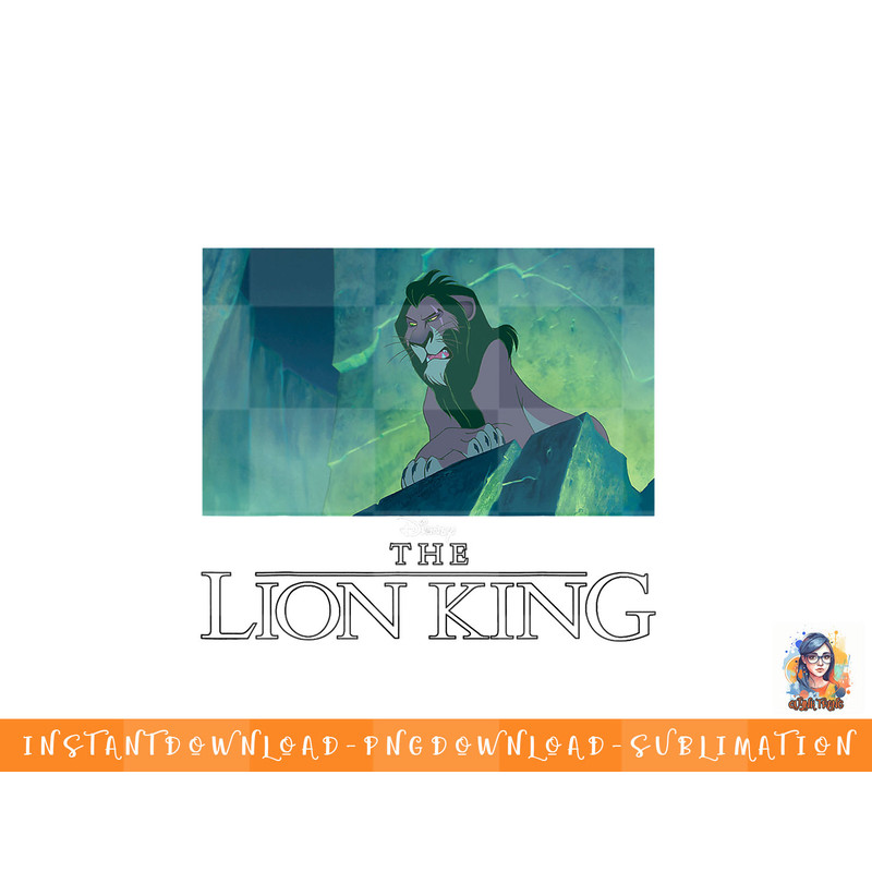 Disney Lion King Classic Scar Still png, sublimation, digital download.jpg