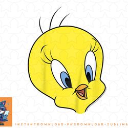 kids looney tunes tweety bird big face png, sublimation, digital download