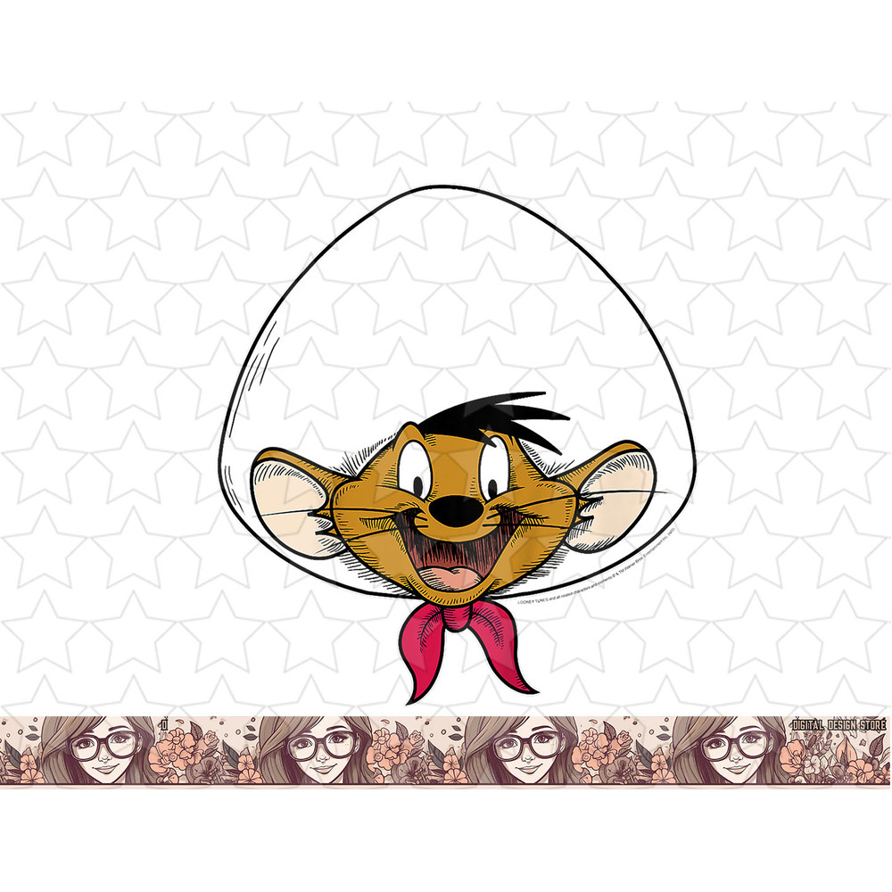 Kids Looney Tunes Speedy Gonzales Big Face png, sublimation, digital download .jpg