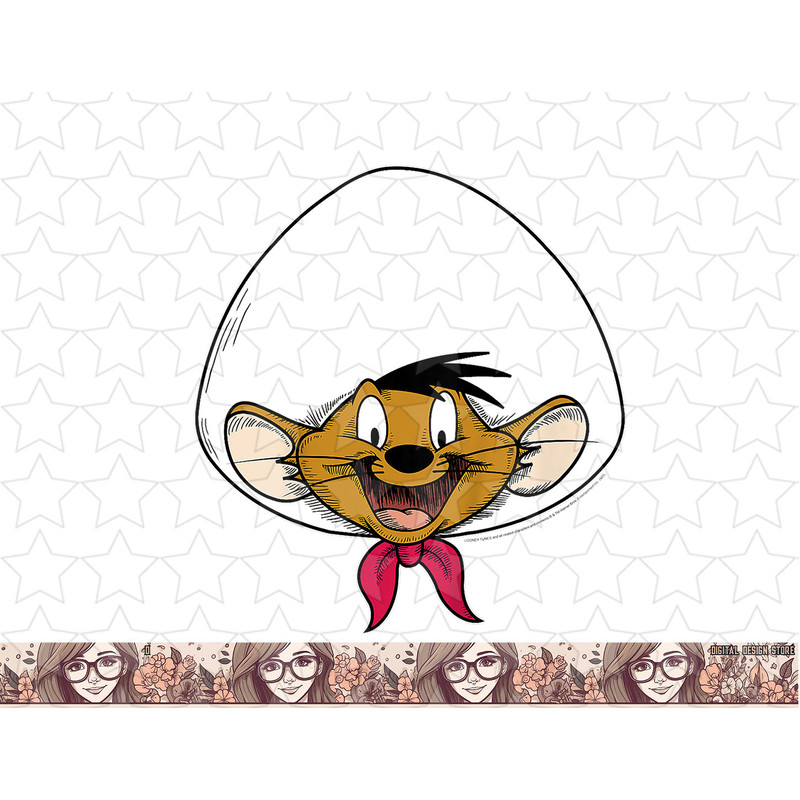 Kids Looney Tunes Speedy Gonzales Big Face png, sublimation, digital download .jpg