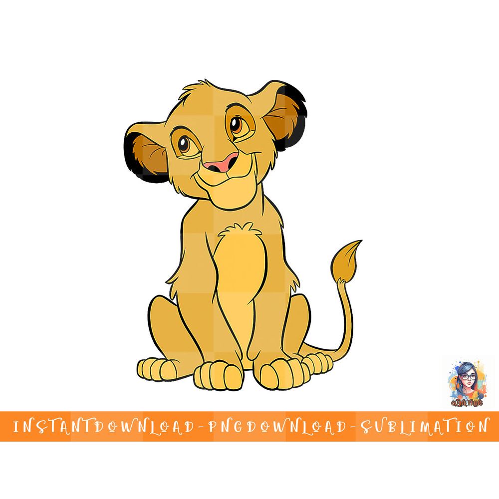 Disney Lion King Classic Simba Cosplay png, sublimation, digital download.jpg