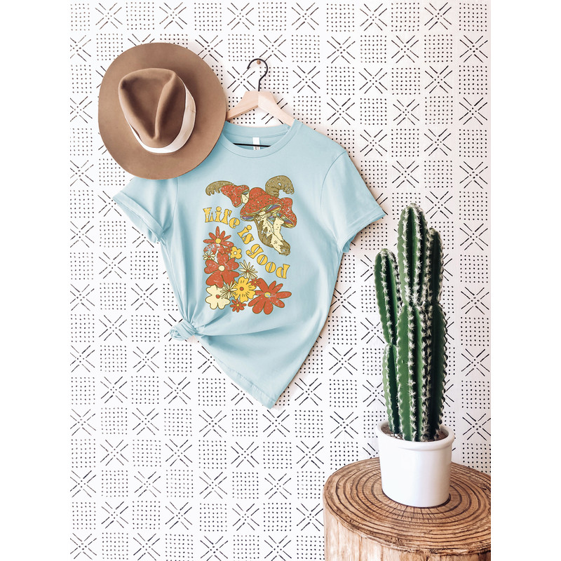 Vintage Illustration Mushroom Decor Art Shirt, Botanical Shirt, Plant Shirt, Mushroom Shirt, Hippie Shirt, Nature Lover - 3.jpg