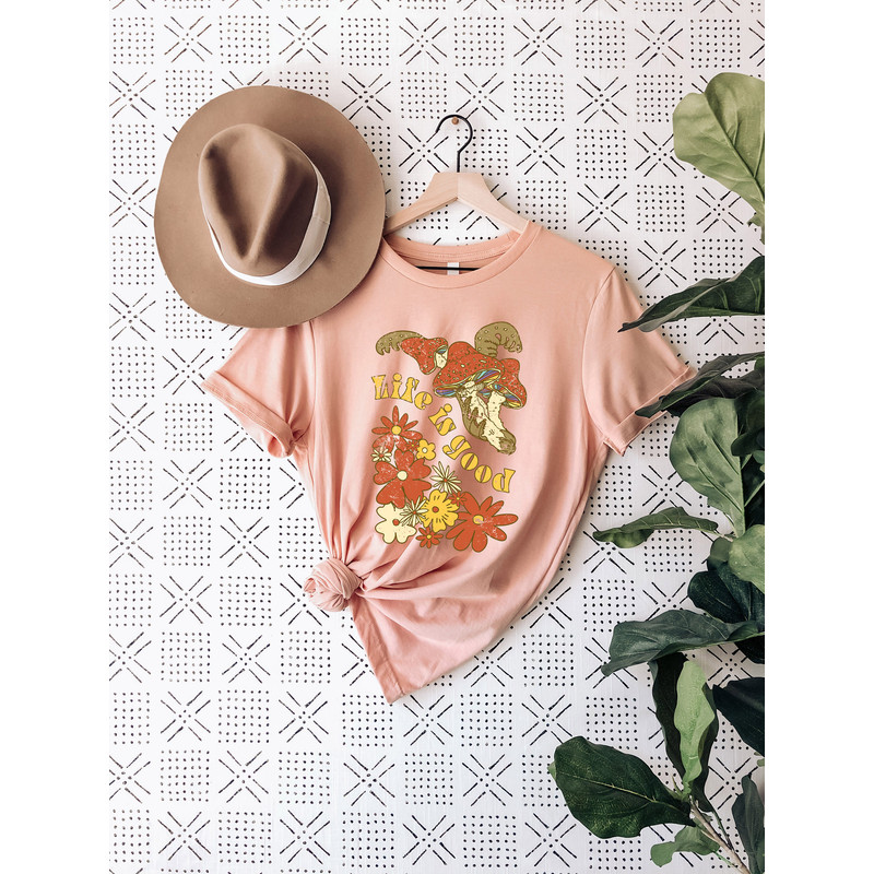 Vintage Illustration Mushroom Decor Art Shirt, Botanical Shirt, Plant Shirt, Mushroom Shirt, Hippie Shirt, Nature Lover - 4.jpg