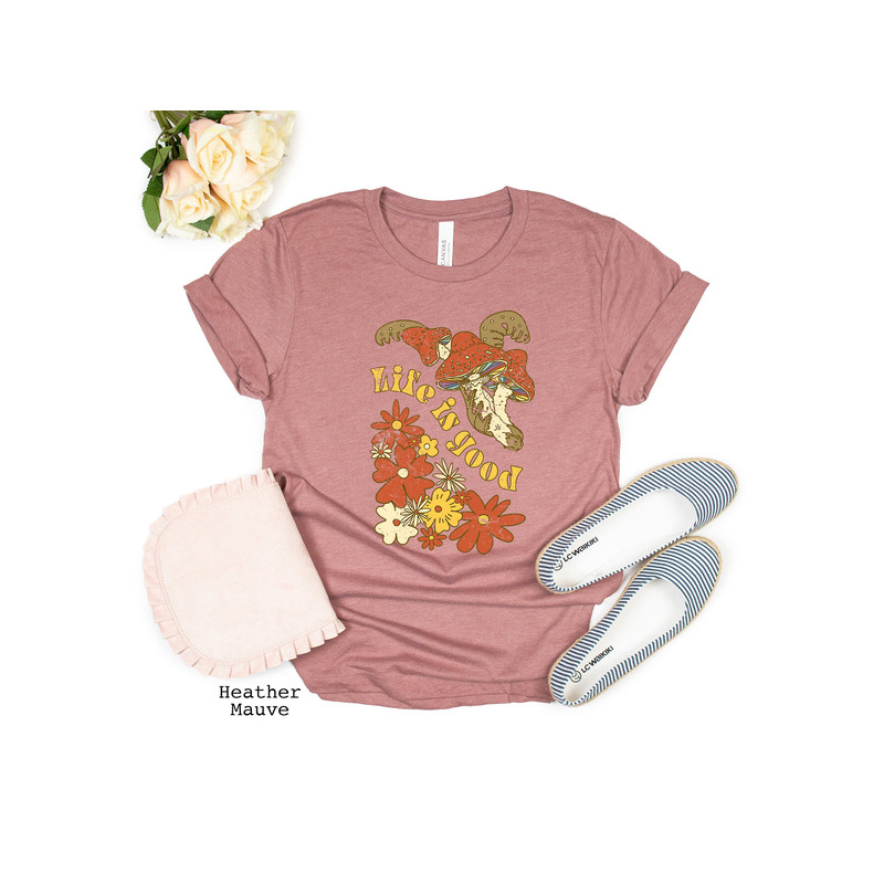 Vintage Illustration Mushroom Decor Art Shirt, Botanical Shirt, Plant Shirt, Mushroom Shirt, Hippie Shirt, Nature Lover - 5.jpg