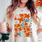 Vintage Wildflower Tshirt, Bohemian Tee, Floral Flower Shirt, Oversized Hippie Gift for Women, Ladies Shirts, Best Friend Gift - 2.jpg
