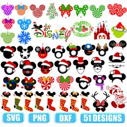 mickey mouse svg christmas,mickey head svg bundle,christmas svg,mickey santa svg,minnie mouse christmas svg
