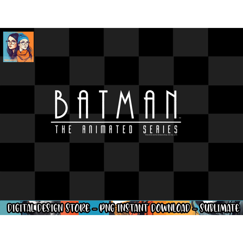 Batman Animated Series Logo png, sublimate, digital download.jpg