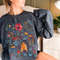 Wildflower Sweatshirt, Wild Flowers Tee, Floral Tshirt, Gift for Women, Ladies Shirts, Best Friend Gift - 4.jpg