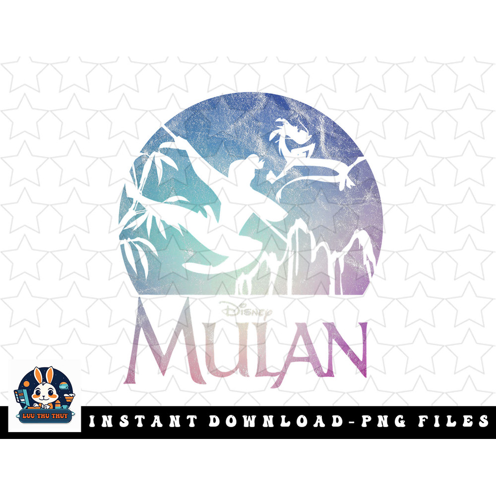 Disney Mulan And Mushu Kick Silhouette Logo png, sublimation, digital download.jpg