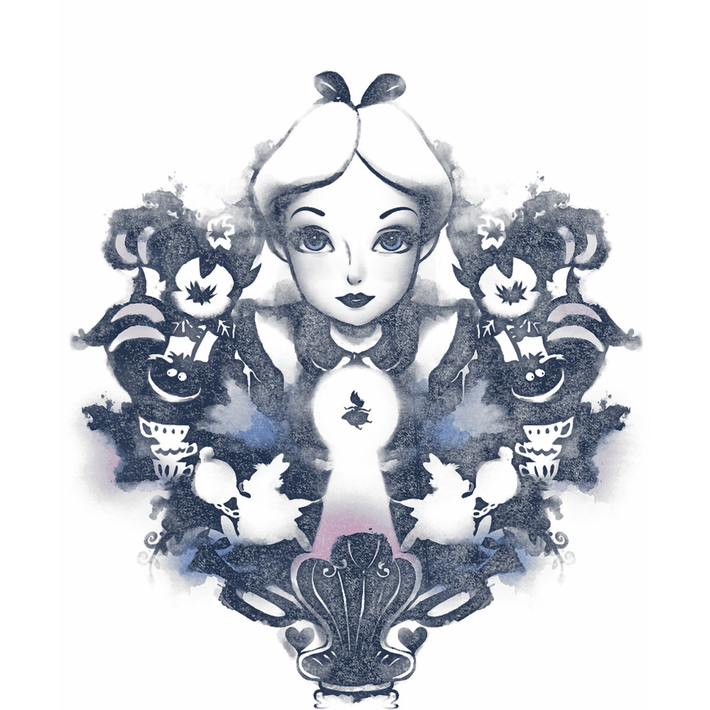 Disney Alice In Wonderland Alice Mirrored Watercolor png, sublimation, digital download.pngDisney Alice In Wonderland Alice Mirrored Watercolor png, sublimati