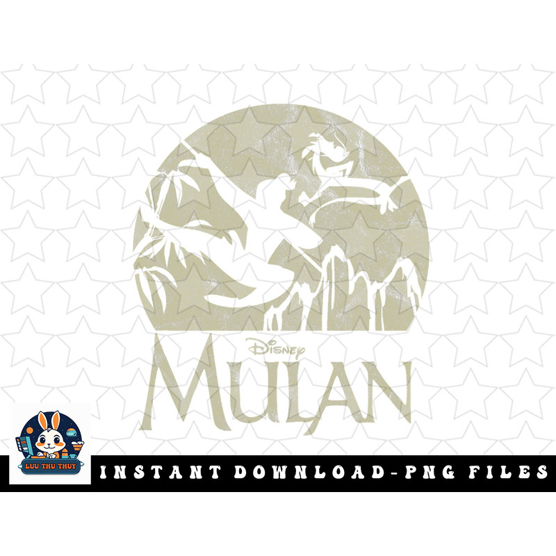 Disney Mulan And Mushu Kick Silhouette Logo V1 png, sublimation, digital download.jpg