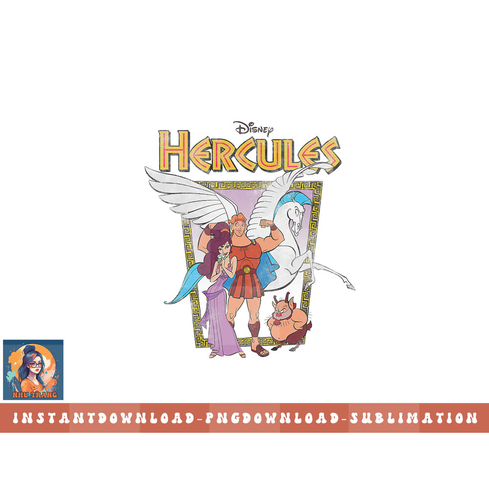 Disney Hercules Classic Movie Poster png, sublimation, digital download.jpg