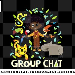 disney encanto antonio group chat poster png, sublimation, digital download