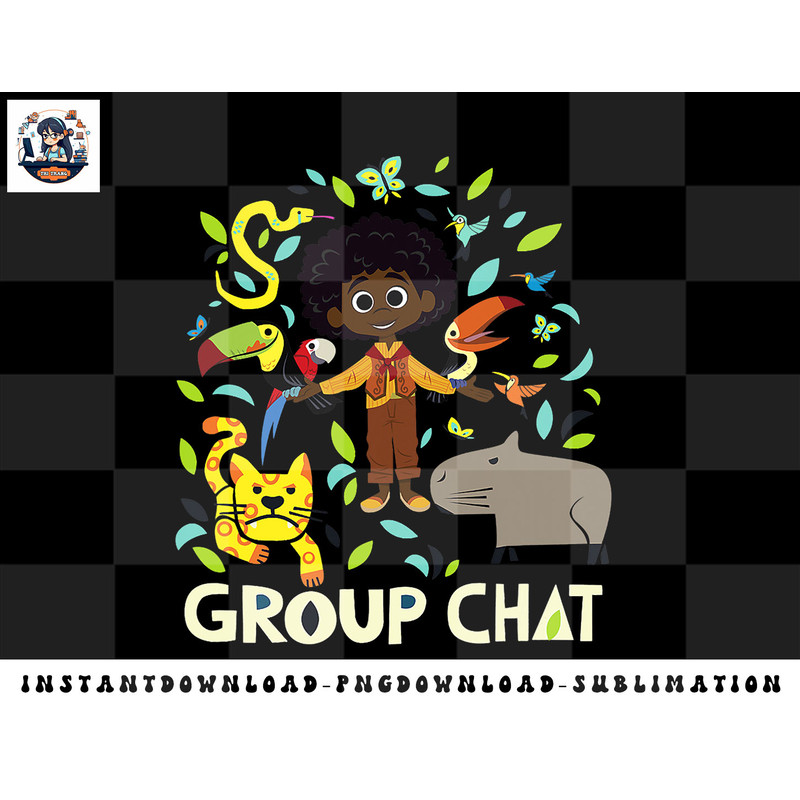 Disney Encanto Antonio Group Chat Poster png, sublimation, digital download.jpg
