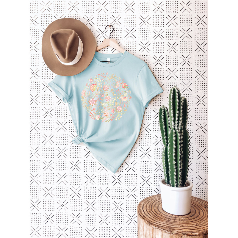 Wildflower Tshirt, Wild Flowers Shirt, Floral Tshirt, Flower Shirt, Gift for Women, Ladies Shirts, Best Friend Gift - 6.jpg