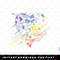 Looney Tunes Ama Celebra Rainbow Group Heart png, sublimation, digital download.jpg