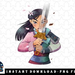 disney mulan anime half girl half warrior graphic png, sublimation, digital download png, sublimation, digital download