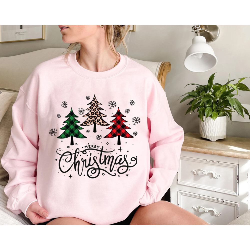 Womens Christmas Sweatshirt, Christmas Sweater, Christmas Crewneck, Christmas Tree Sweatshirt, Holiday Sweaters for Women, Winter Sweatshirt - 6.jpg