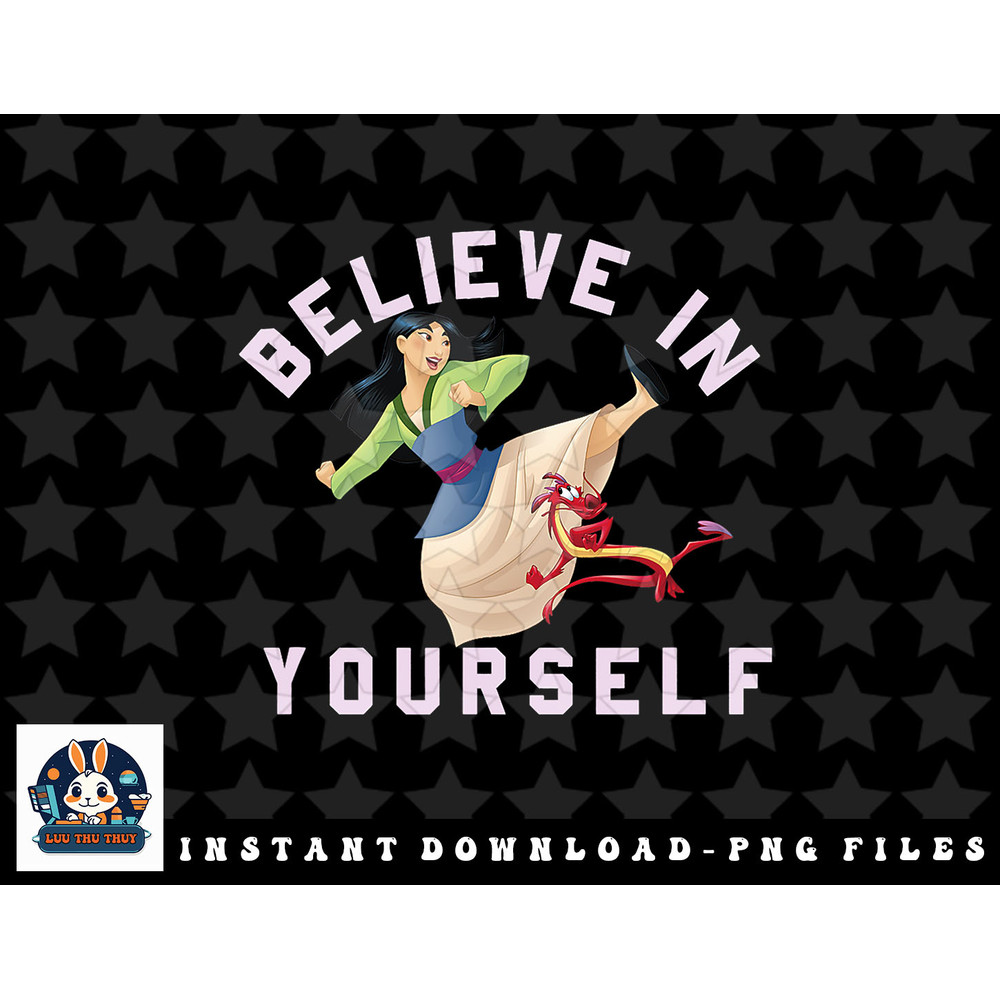 Disney Mulan Believe In Yourself Flying Kick png, sublimation, digital download.jpg