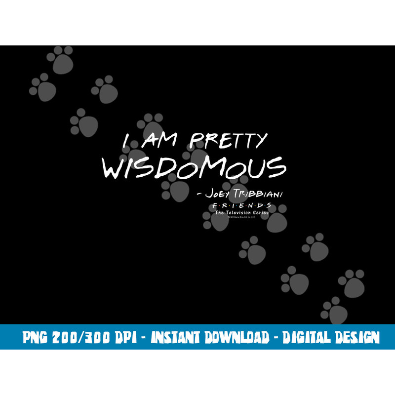 Friends Wisdomous Longsleeve T Shirt Long Sleeve png, sublimation .jpg