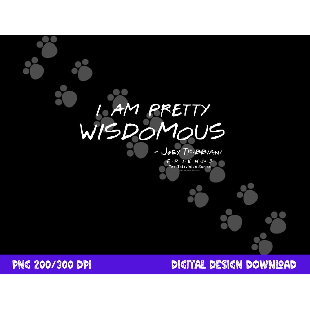 Friends Wisdomous Longsleeve T Shirt Long Sleeve png, sublimation .jpg