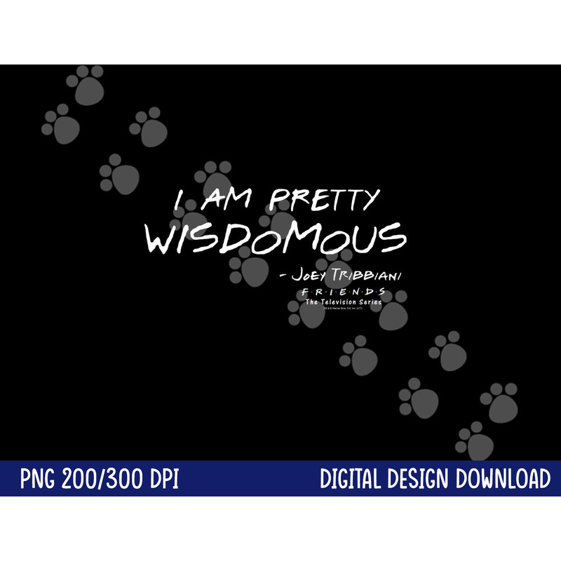 Friends Wisdomous Longsleeve T Shirt Long Sleeve png, sublimation .jpg