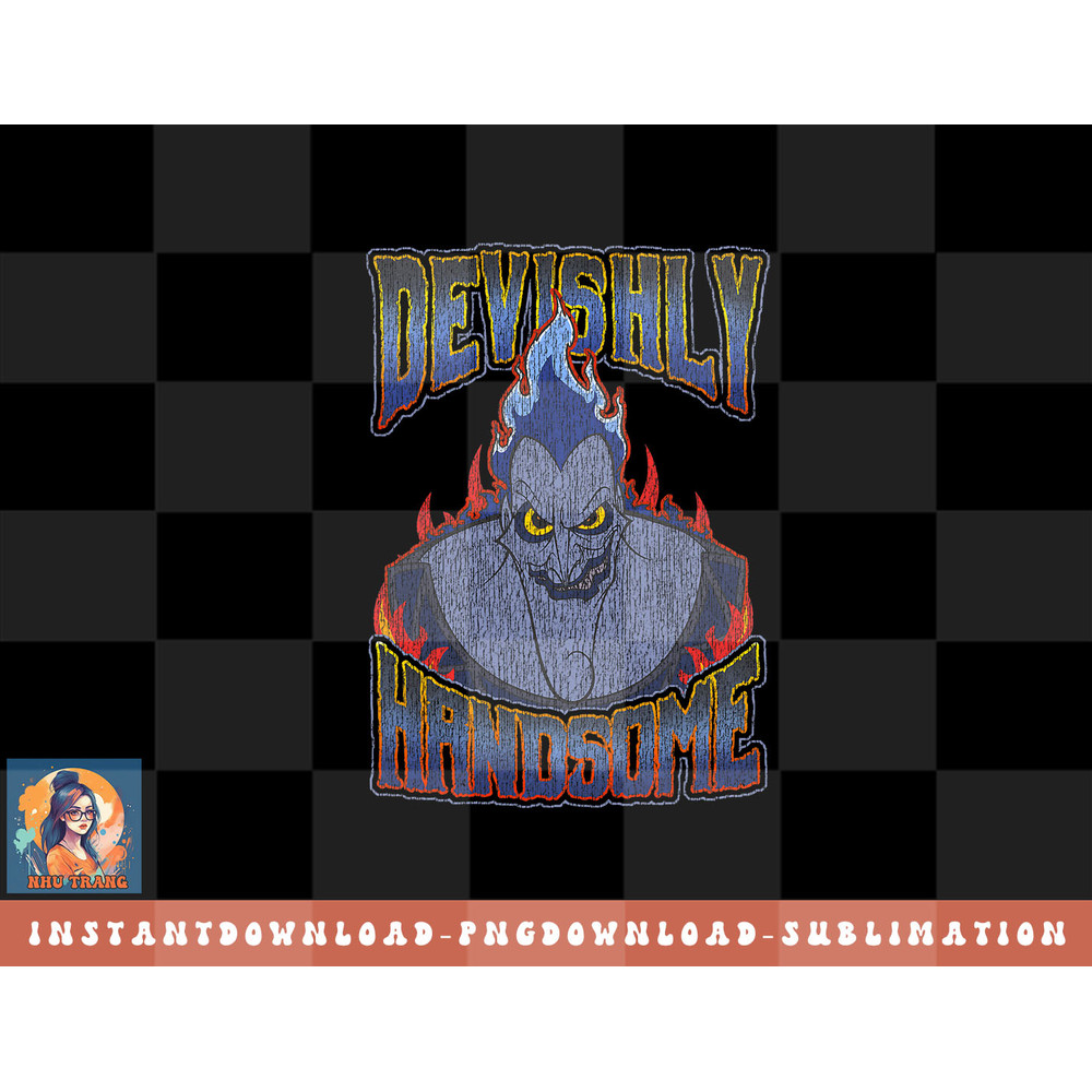 Disney Hercules Distressed Hades Handsome Graphic png, sublimation, digital download png, sublimation, digital download.jpg