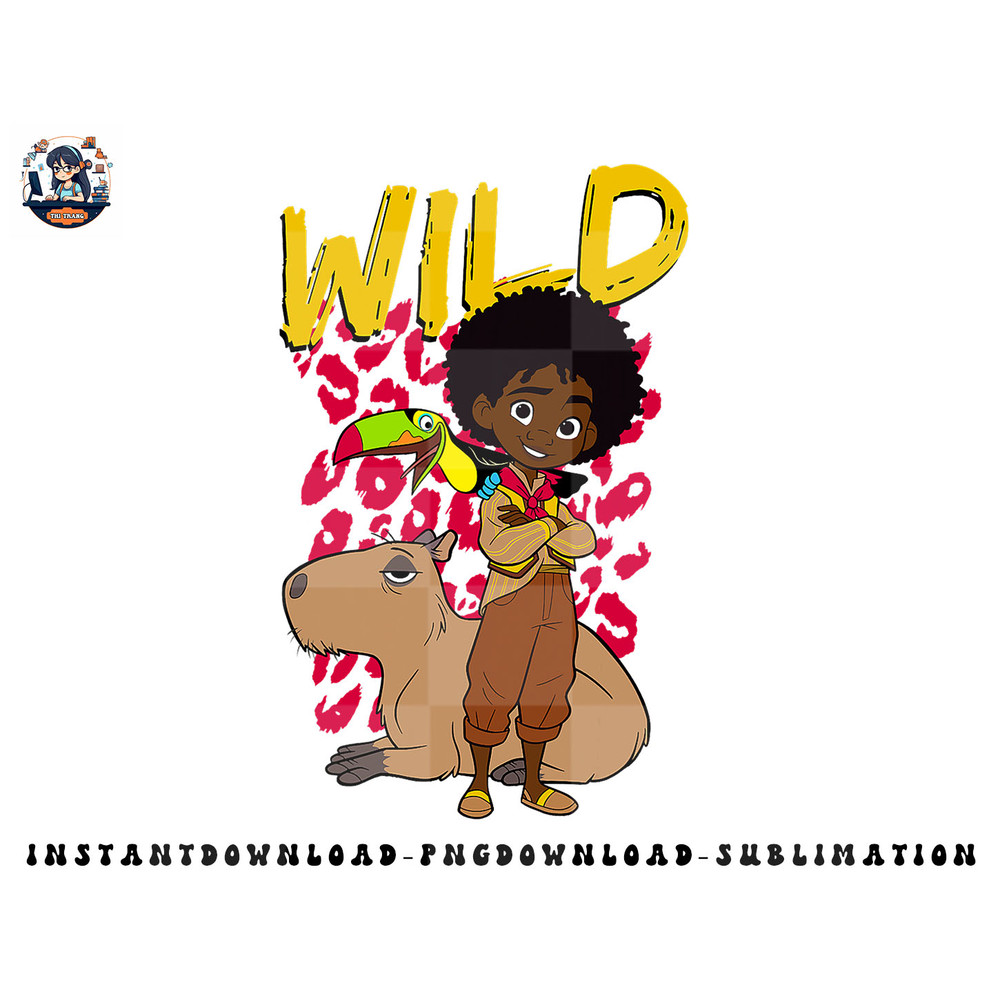 Disney Encanto Antonio Wild Poster png, sublimation, digital download.jpg