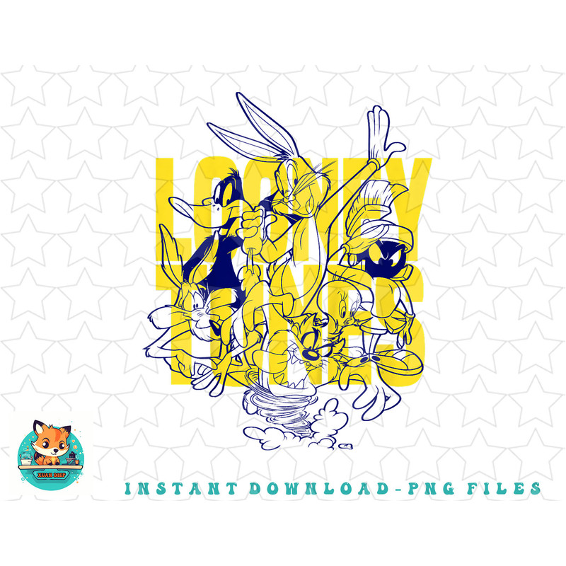 Kids Looney Tunes Pop Art Group Shot png, sublimation, digital download.jpg