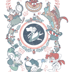 disney alice in wonderland card style mashup  png, sublimation, digital download.pngdisney alice in wonderland card styl