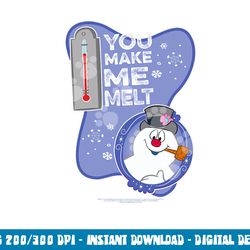 frosty the snowman melt  png, sublimation