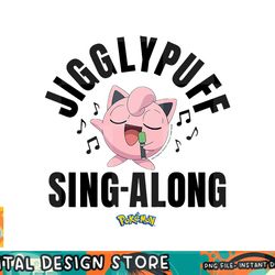 pokemon - jigglypuff png, digital prints, sublimation