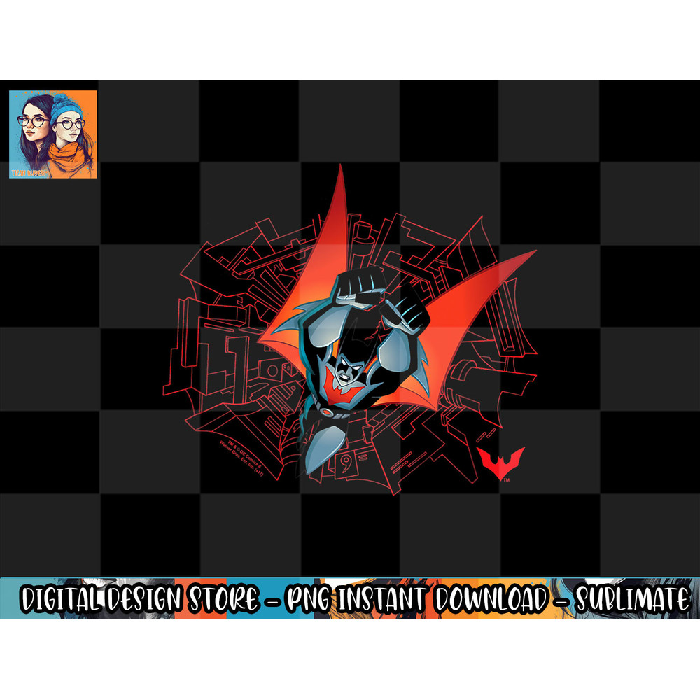 Batman Beyond Swooping Down png, sublimate, digital download.jpg