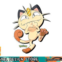 pokemon - meowth shadow png, digital prints, sublimation