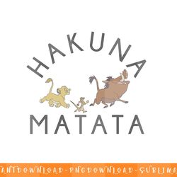 disney lion king hakuna matata happy group shot portrait png, sublimation, digital download