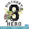 Legend Of Zelda Link 8th Birthday Hero Triforce Logo png, sublimate, digital download.jpg