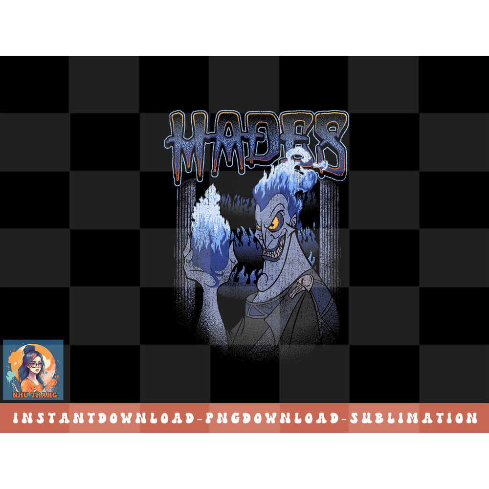 Disney Hercules Hades Flame Portrait png, sublimation, digital download.jpg