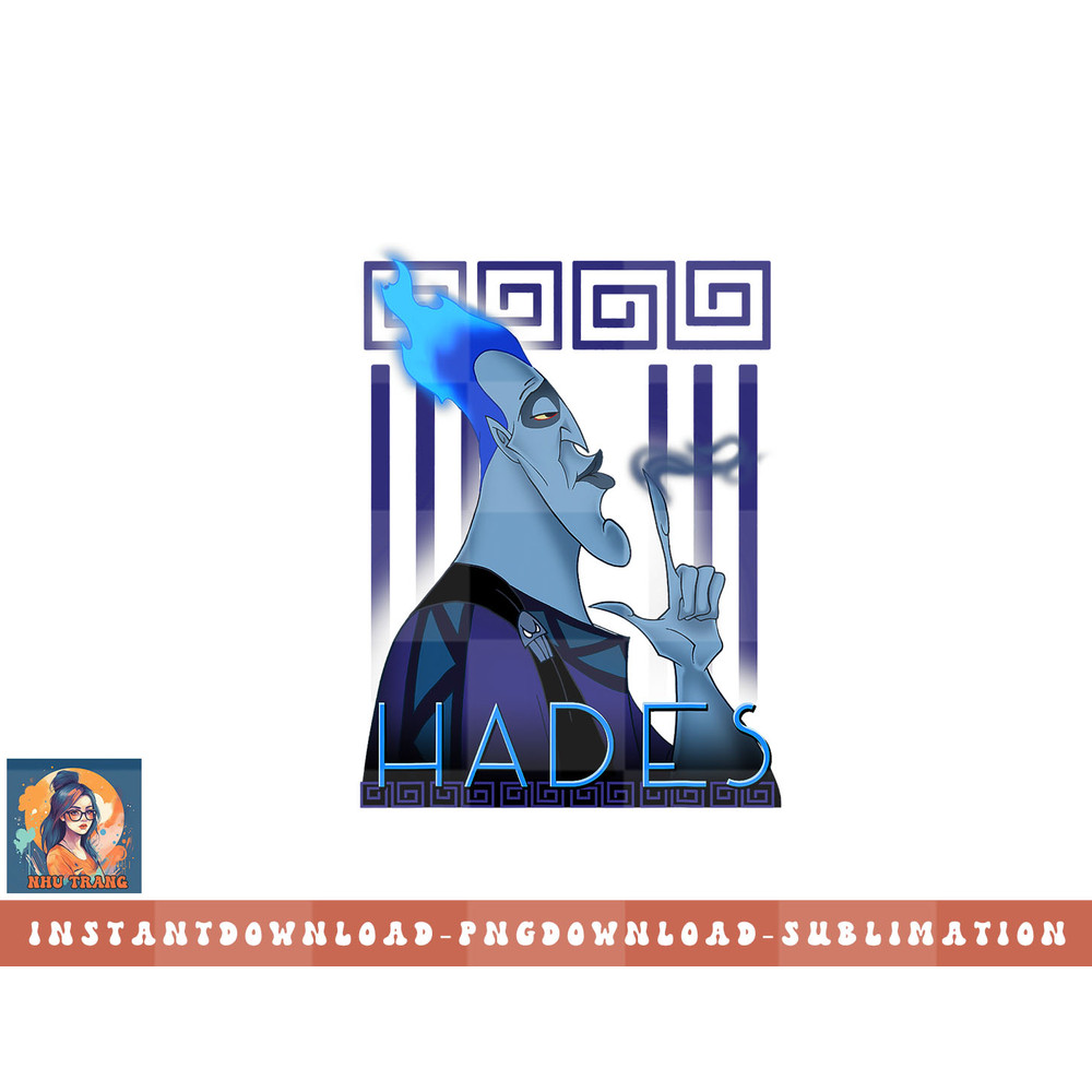 Disney Hercules Hades Geometric Portrait Graphic png, sublimation, digital download png, sublimation, digital download.jpg