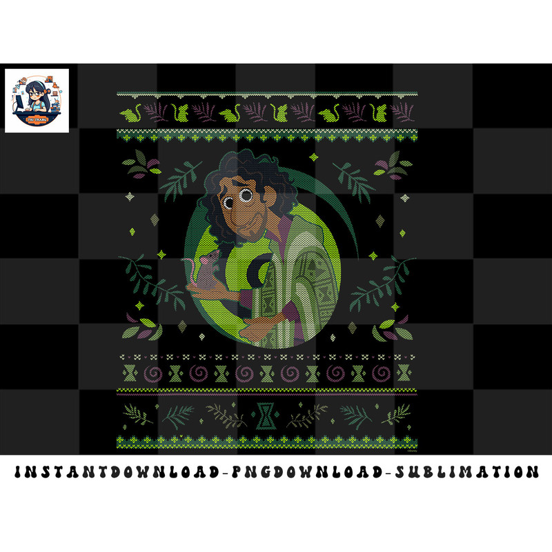 Disney Encanto Bruno Madrigal Ugly Christmas Sweater png, sublimation, digital download.jpg