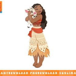 disney moana and pua t-shirt png, sublimation, digital download