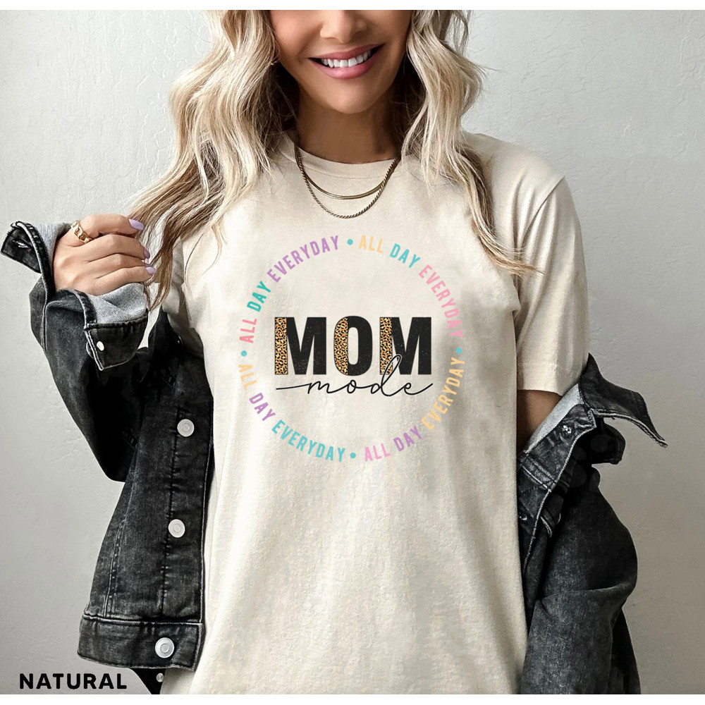 Mothers Day Shirt, Mom Mode T-Shirt, Mama T Shirt, Best Mom T-Shirt, Favorite Mom Shirts, Shirt For Mom, Minimalist Mom Shirt - 1.jpg