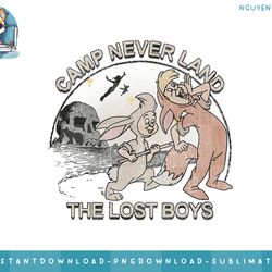 disney peter pan camp never land the lost boys png, digital prints